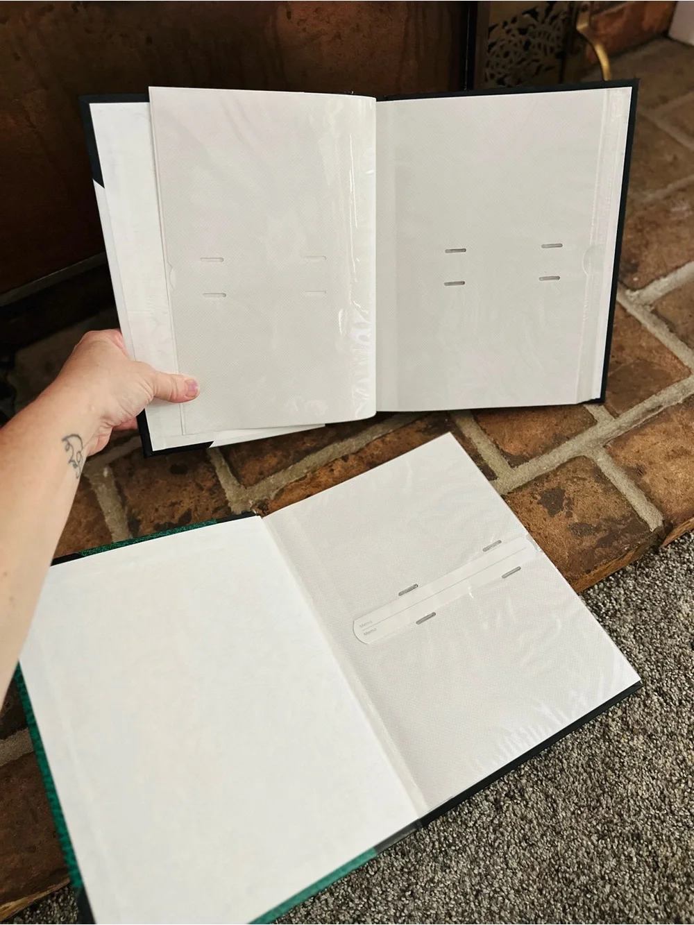 Vintage photo albums